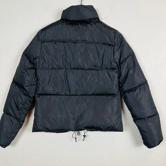 Martin + OSA Duck Down Puffer Jacket Vertical Zip Pockets Black - XS - Picture 6 of 8